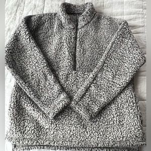 Sherpa Half Zip Pullover